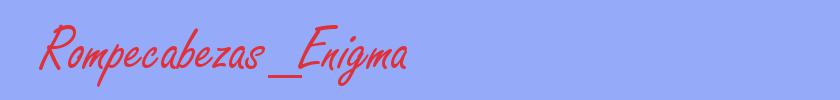 sinónimo de Rompecabezas_Enigma