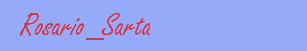 sinónimo de Rosario_Sarta