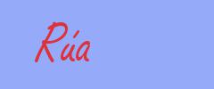 sinónimo de Rúa