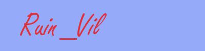 sinónimo de Ruin_Vil