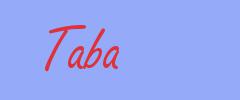 sinónimo de Taba